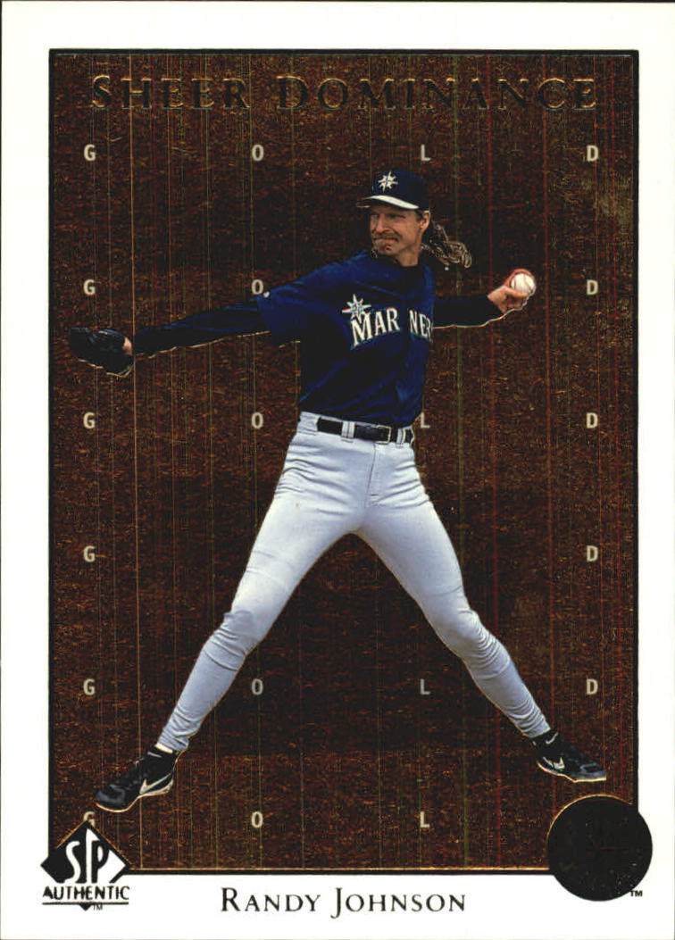 1998 SP Authentic Sheer Dominance Gold #SD32 Randy Johnson