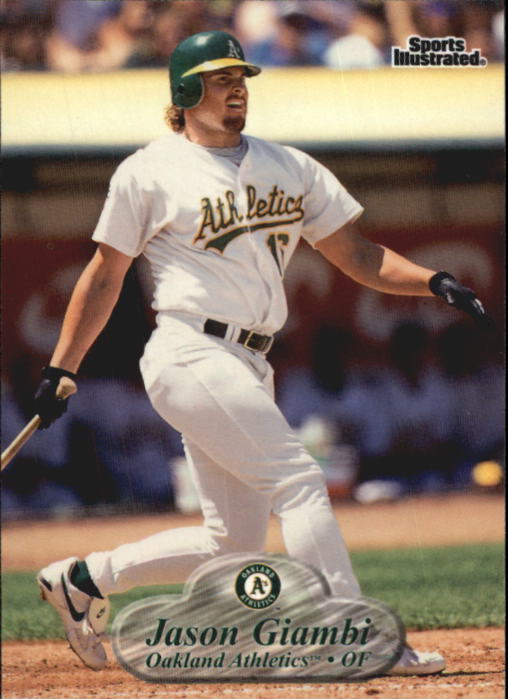 Jason Giambi Oakland A's Athletics Baseball Illustrated Print