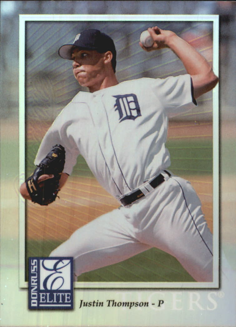 1998 Donruss Prized Collections Elite #432 Justin Thompson