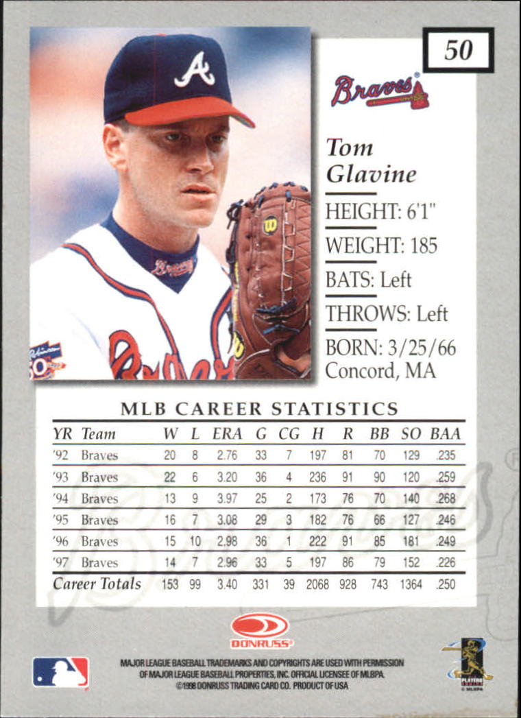 1998 Donruss Elite Baseball "Main Set" Cards #1 to #150 - Picture 101 of 301