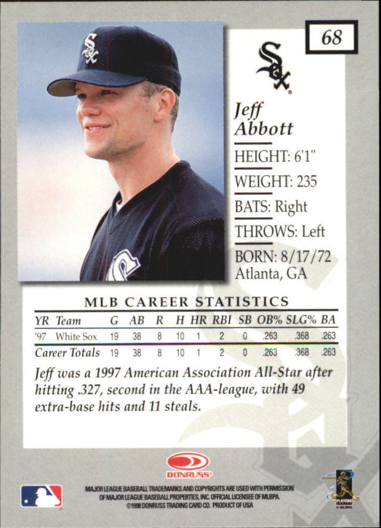 1998 Donruss Elite Baseball "Main Set" Cards #1 to #150 - Picture 137 of 301