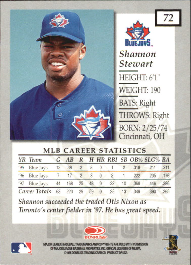 1998 Donruss Elite Baseball "Main Set" Cards #1 to #150 - Picture 145 of 301