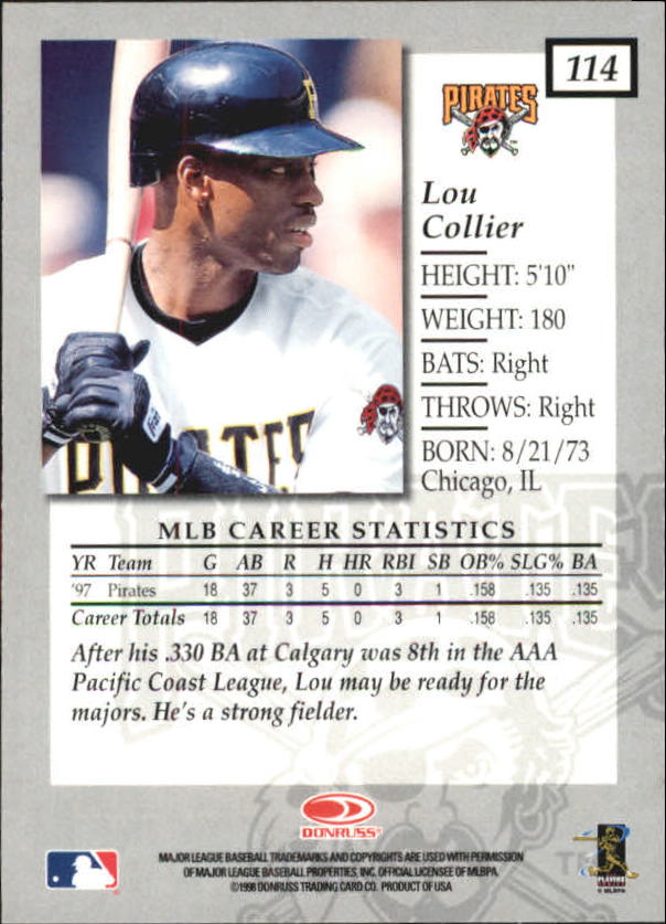 1998 Donruss Elite Baseball "Main Set" Cards #1 to #150 - Picture 229 of 301
