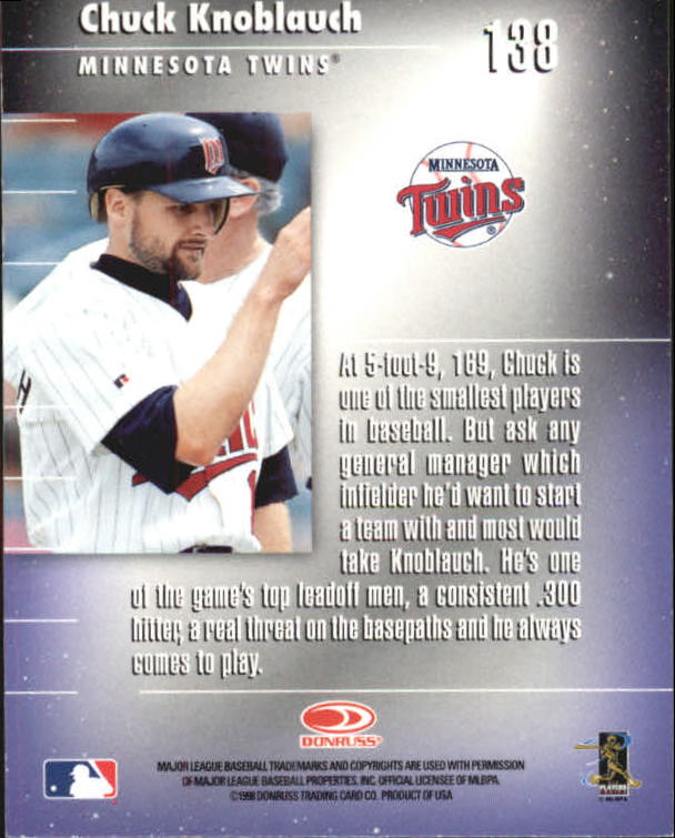 1998 Donruss Elite Baseball "Main Set" Cards #1 to #150 - Picture 277 of 301