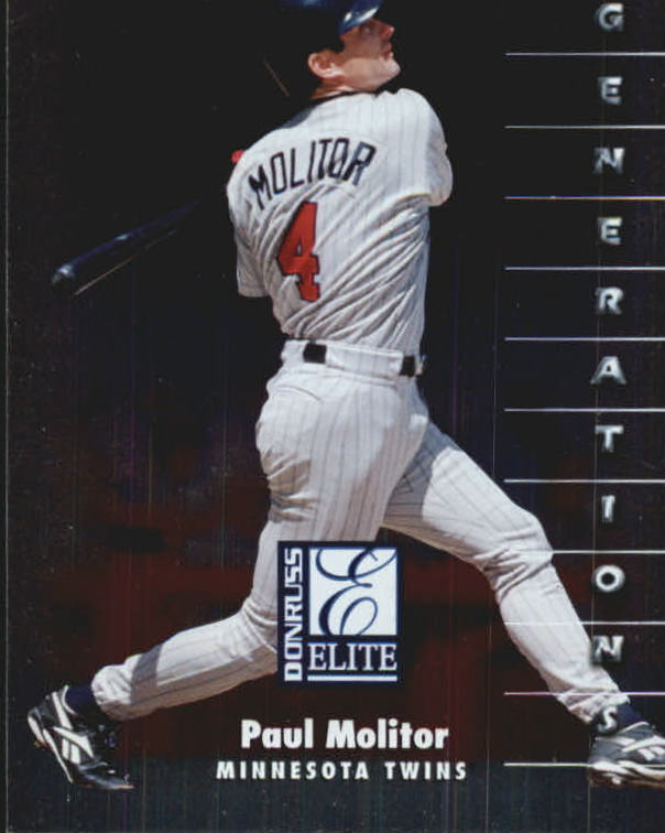 1998 Donruss Elite #139 Paul Molitor GEN