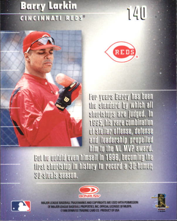 1998 Donruss Elite Baseball "Main Set" Cards #1 to #150 - Picture 281 of 301