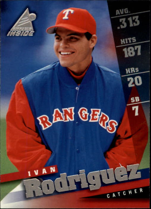 1998 Pinnacle Inside #7 Ivan Rodriguez