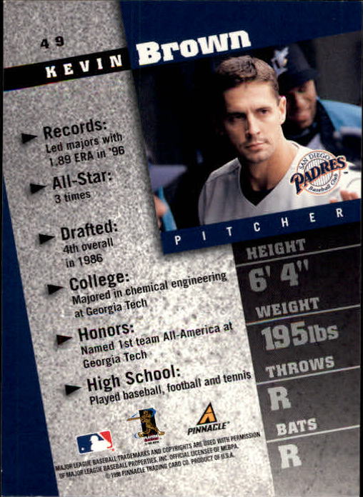 B5285- 1998 Pinnacle Inside BB Cards 1-150 +Inserts -You Pick- 15+ FREE US SHIP - Picture 75 of 254