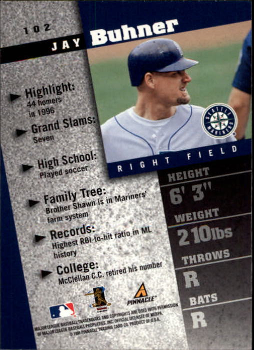 B5285- 1998 Pinnacle Inside BB Cards 1-150 +Inserts -You Pick- 15+ FREE US SHIP - Picture 163 of 254