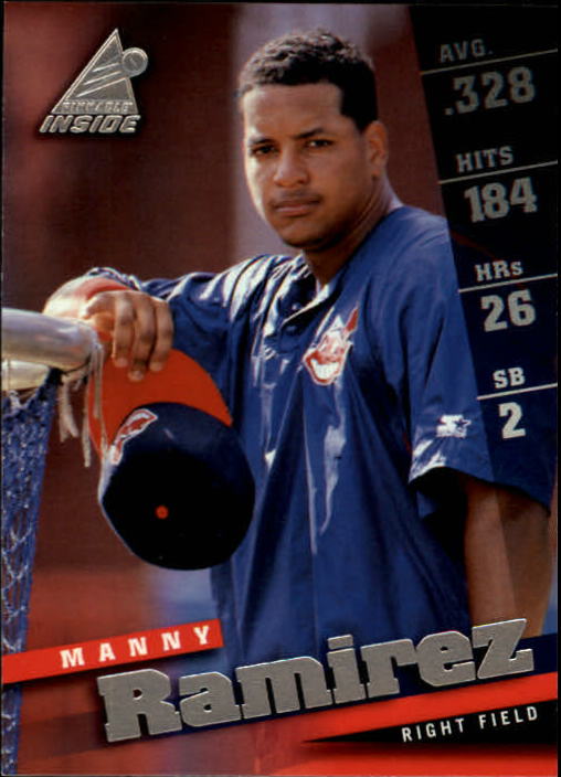 1998 Pinnacle Inside #108 Manny Ramirez