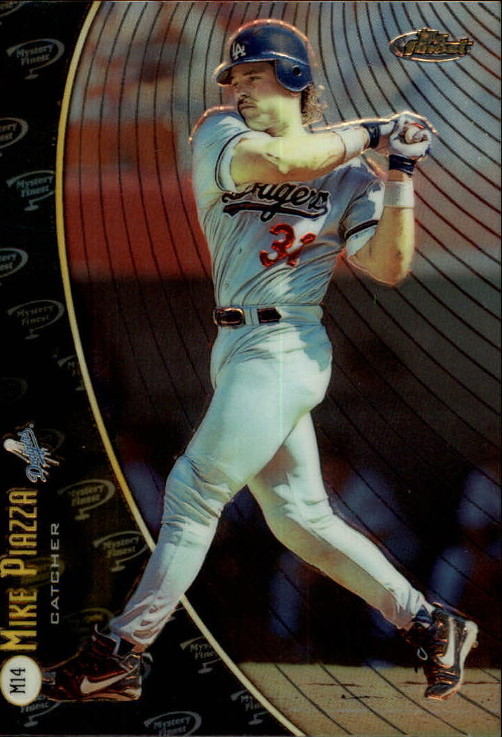 1998 Finest Mystery Finest 2 #M14 M.Piazza/D.Jeter back image
