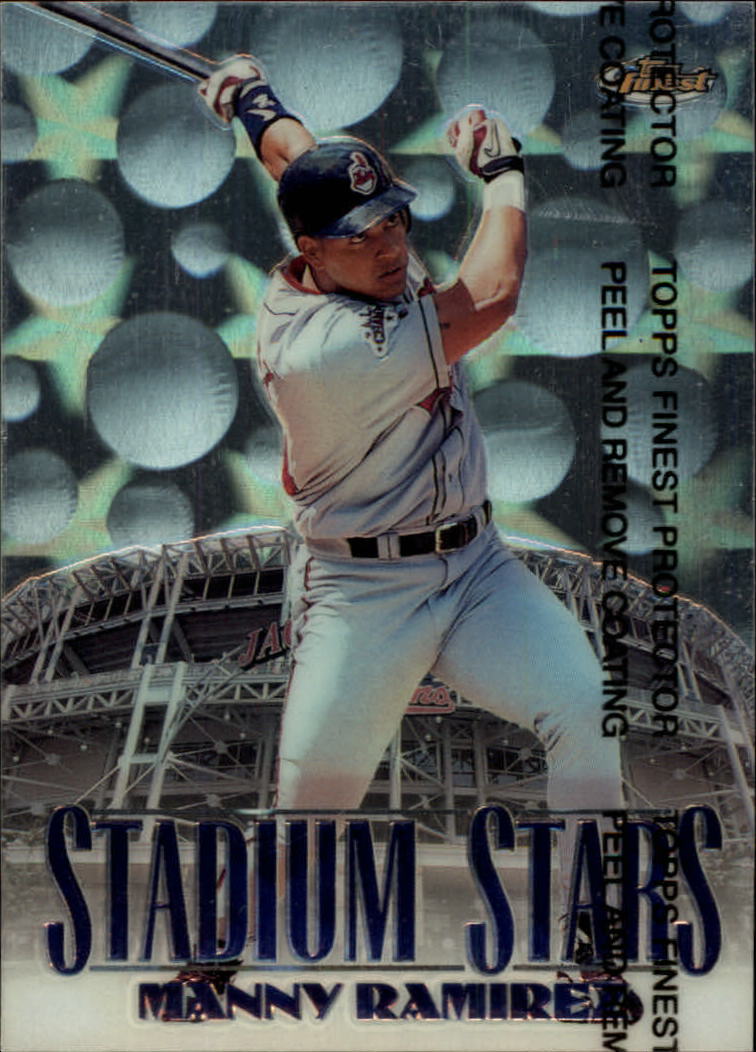 1998 Finest Stadium Stars #SS22 Manny Ramirez