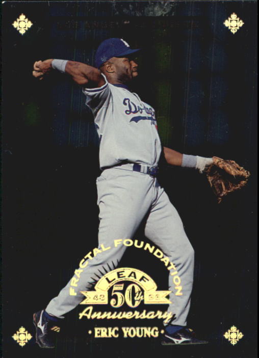 1998 Leaf Fractal Foundations #145 Eric Young
