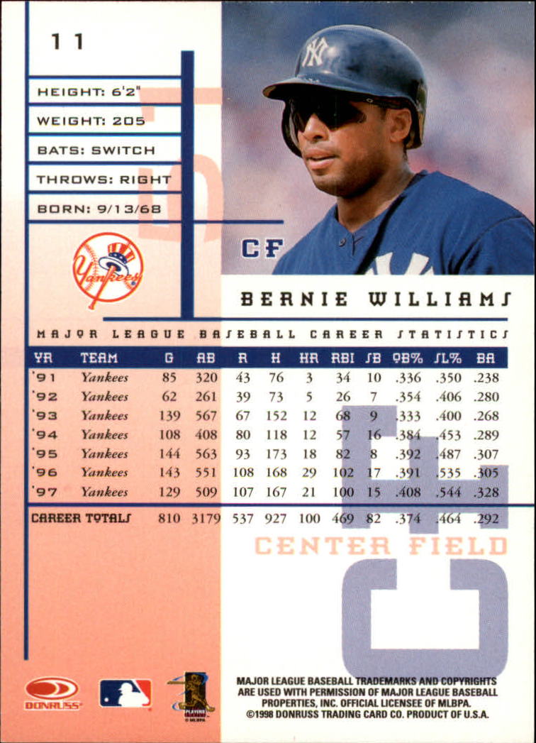B1721- 1998 Leaf Rookies and Stars BB Asst Cards -You Pick- 15+ FREE US SHIP - Picture 17 of 377