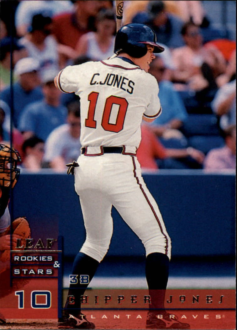 1998 Leaf Rookies and Stars #32 Chipper Jones