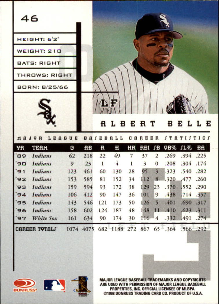 B1721- 1998 Leaf Rookies and Stars BB Asst Cards -You Pick- 15+ FREE US SHIP - Picture 55 of 377