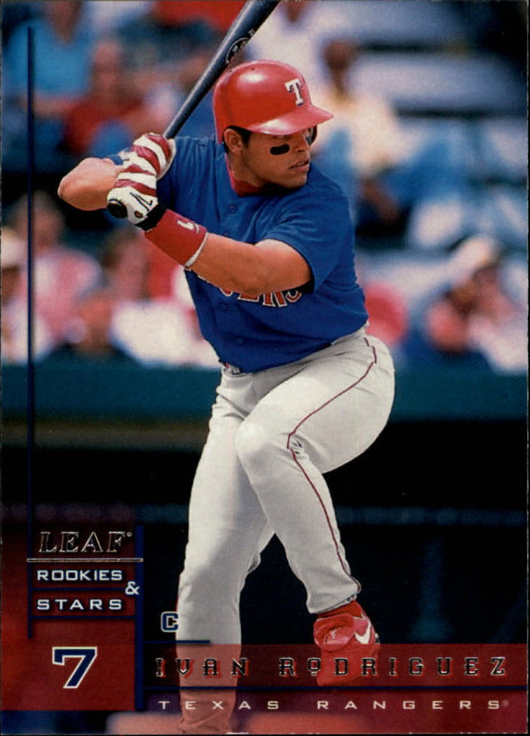 1998 Leaf Rookies and Stars #49 Ivan Rodriguez