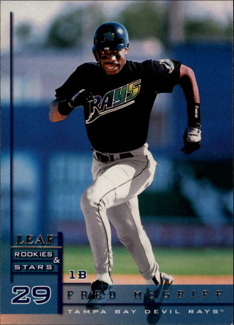 1998 Leaf Rookies and Stars #55 Fred McGriff