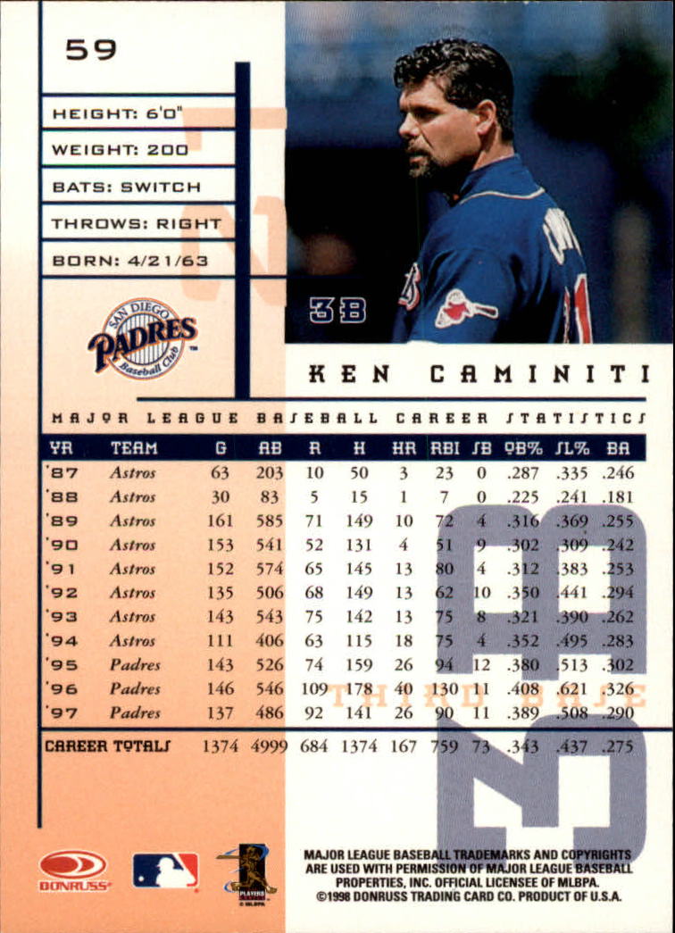 B1721- 1998 Leaf Rookies and Stars BB Asst Cards -You Pick- 15+ FREE US SHIP - Picture 73 of 377
