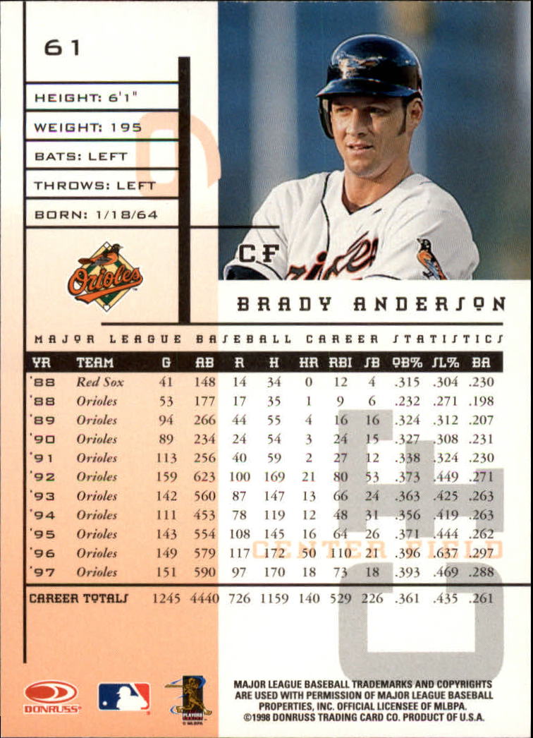 B1721- 1998 Leaf Rookies and Stars BB Asst Cards -You Pick- 15+ FREE US SHIP - Picture 75 of 377