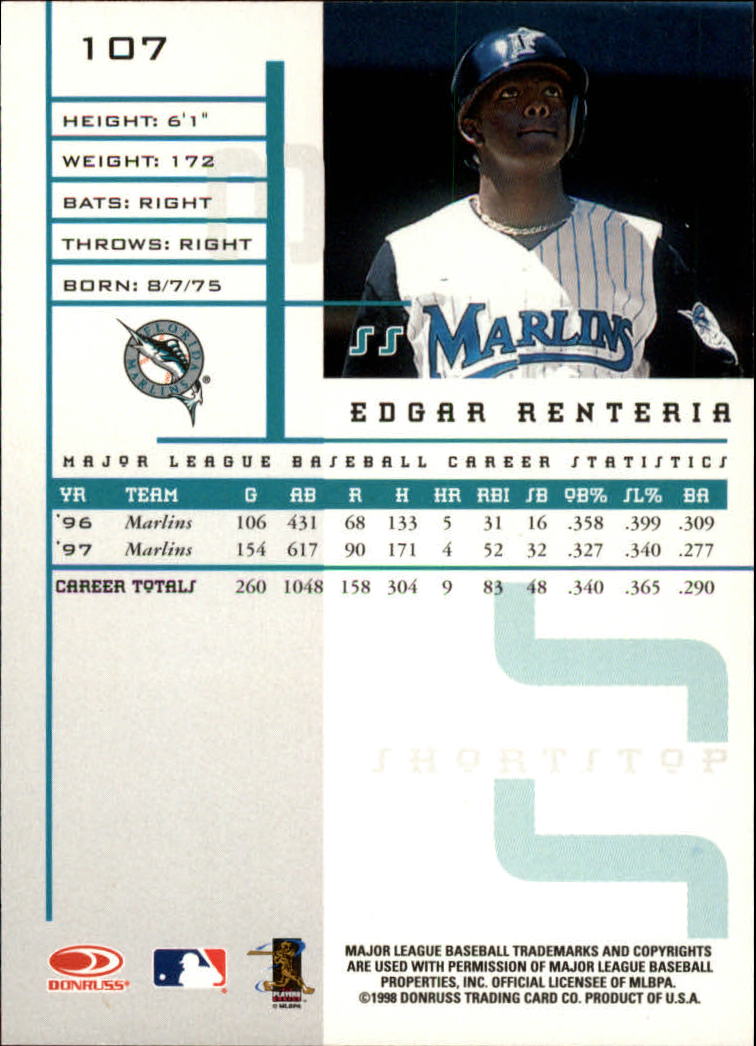 B1721- 1998 Leaf Rookies and Stars BB Asst Cards -You Pick- 15+ FREE US SHIP - Picture 159 of 377
