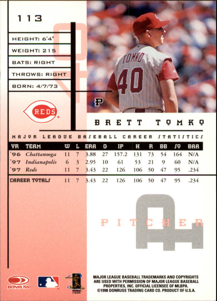 B1721- 1998 Leaf Rookies and Stars BB Asst Cards -You Pick- 15+ FREE US SHIP - Picture 169 of 377