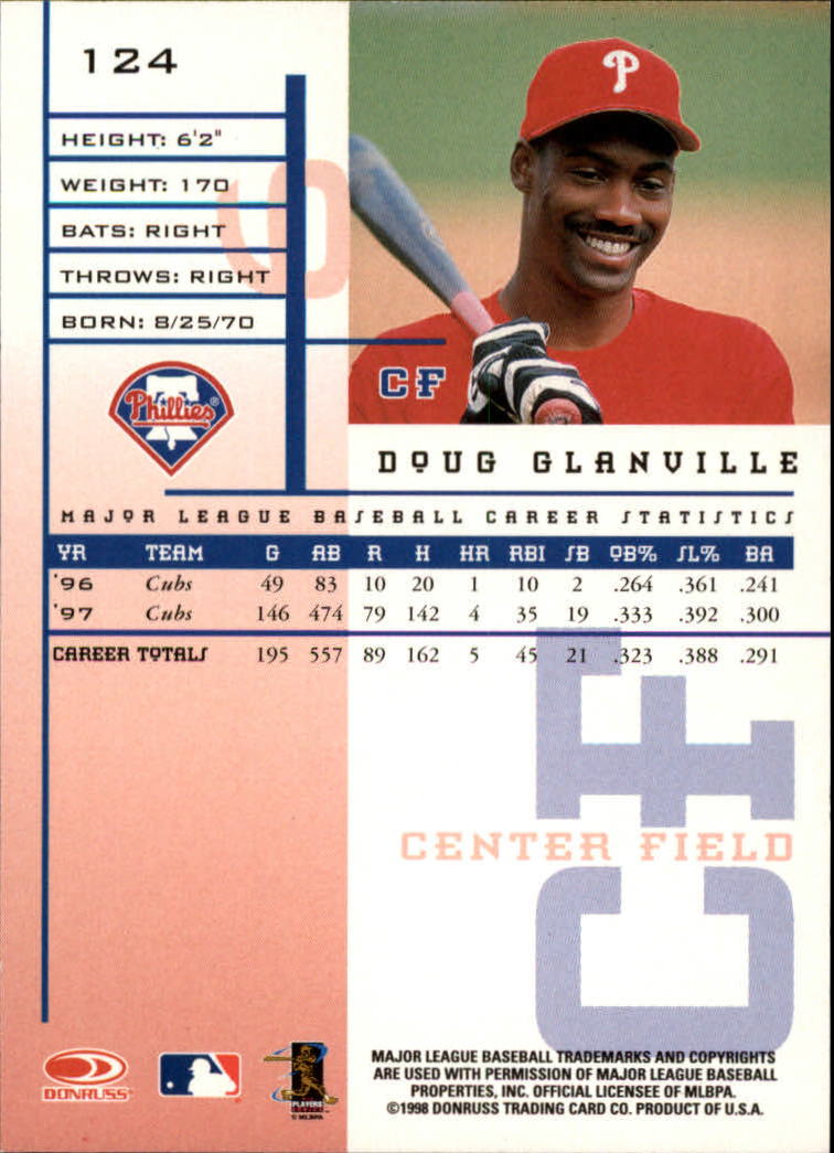 B1721- 1998 Leaf Rookies and Stars BB Asst Cards -You Pick- 15+ FREE US SHIP - Picture 191 of 377