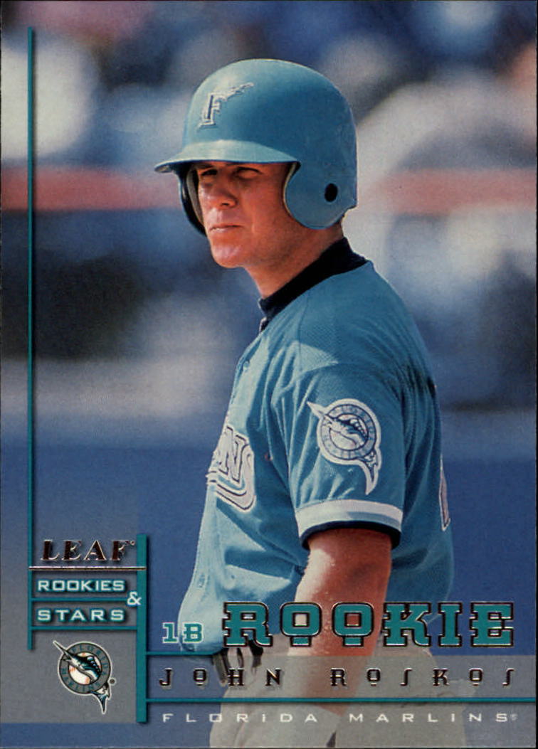 1998 Leaf Rookies and Stars #125 John Roskos RC