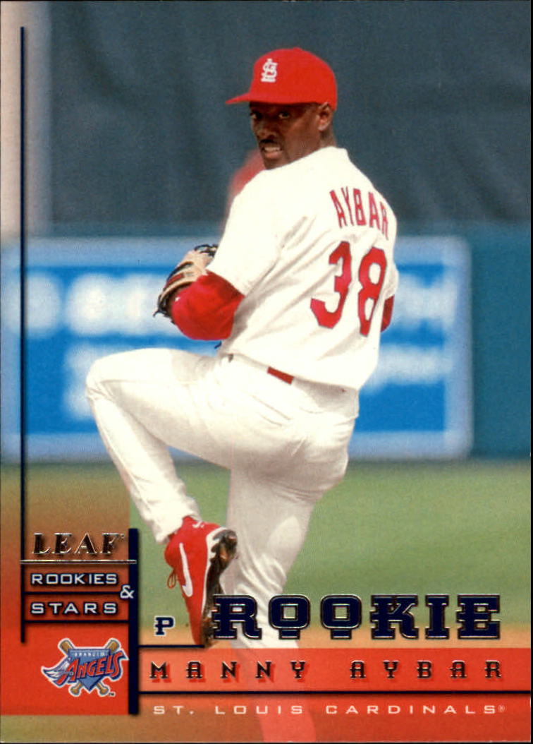 1998 Leaf Rookies and Stars #224 Manny Aybar SP RC
