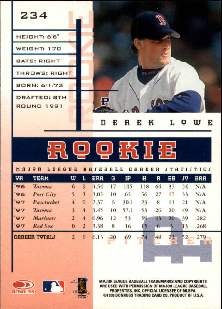 B1721- 1998 Leaf Rookies and Stars BB Asst Cards -You Pick- 15+ FREE US SHIP - Picture 225 of 377