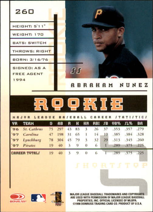 B1721- 1998 Leaf Rookies and Stars BB Asst Cards -You Pick- 15+ FREE US SHIP - Picture 277 of 377