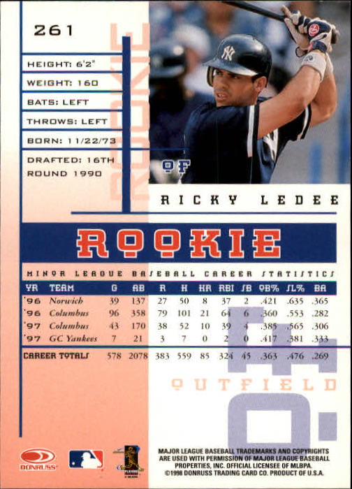 B1721- 1998 Leaf Rookies and Stars BB Asst Cards -You Pick- 15+ FREE US SHIP - Picture 279 of 377