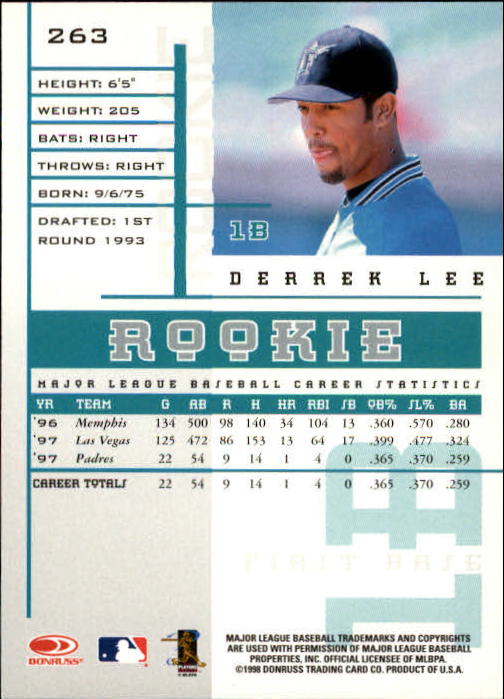 B1721- 1998 Leaf Rookies and Stars BB Asst Cards -You Pick- 15+ FREE US SHIP - Picture 283 of 377