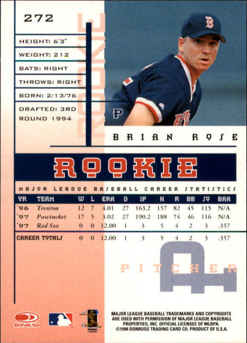 B1721- 1998 Leaf Rookies and Stars BB Asst Cards -You Pick- 15+ FREE US SHIP - Picture 299 of 377