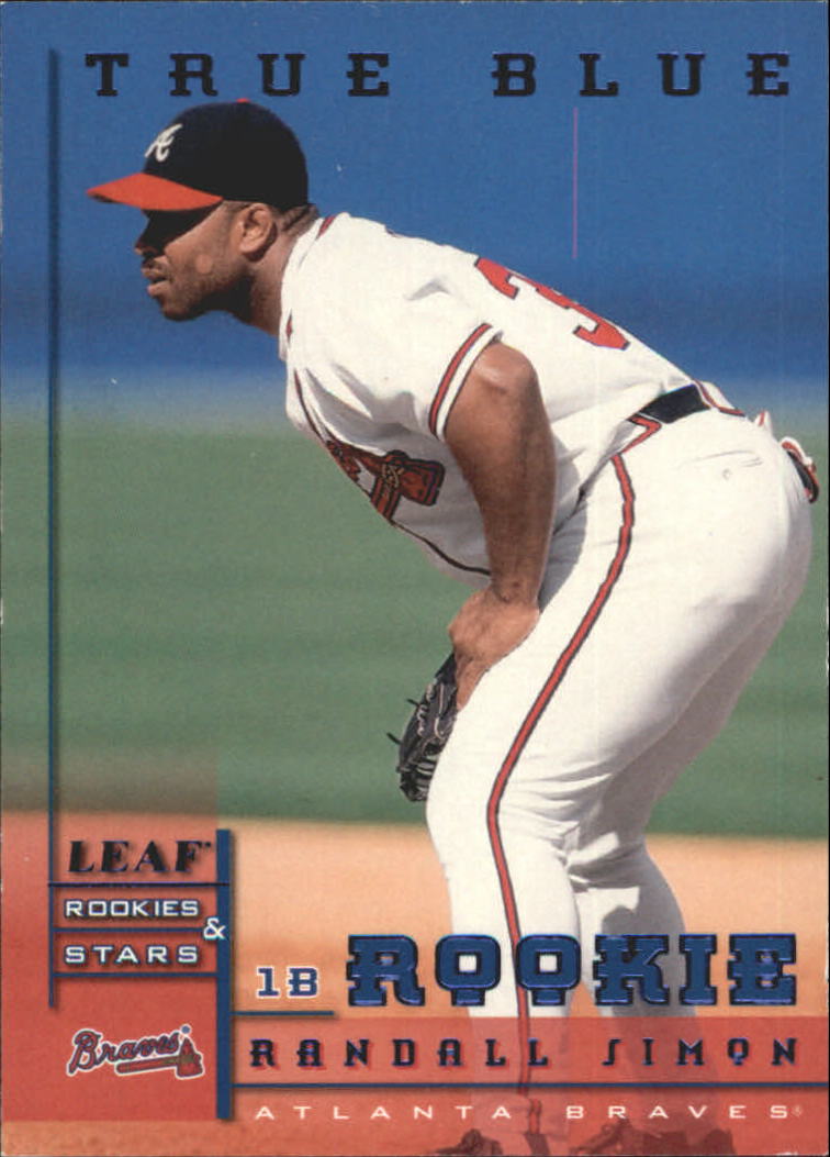 1998 Leaf Rookies and Stars True Blue #251 Randall Simon