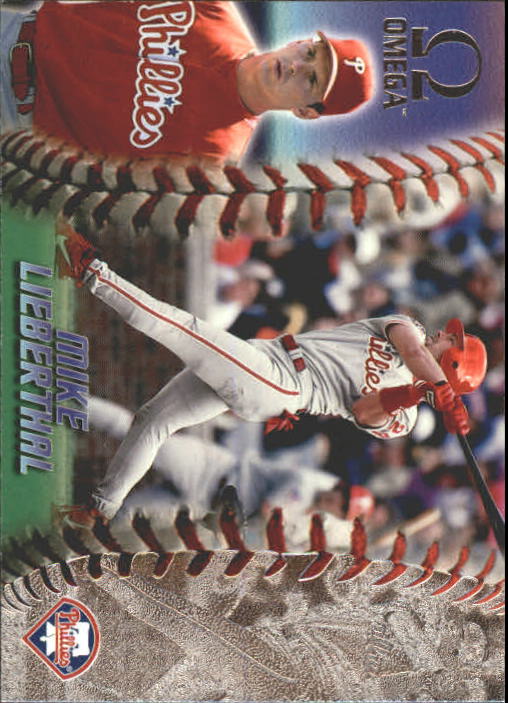 1998 Pacific Omega #184 Mike Lieberthal