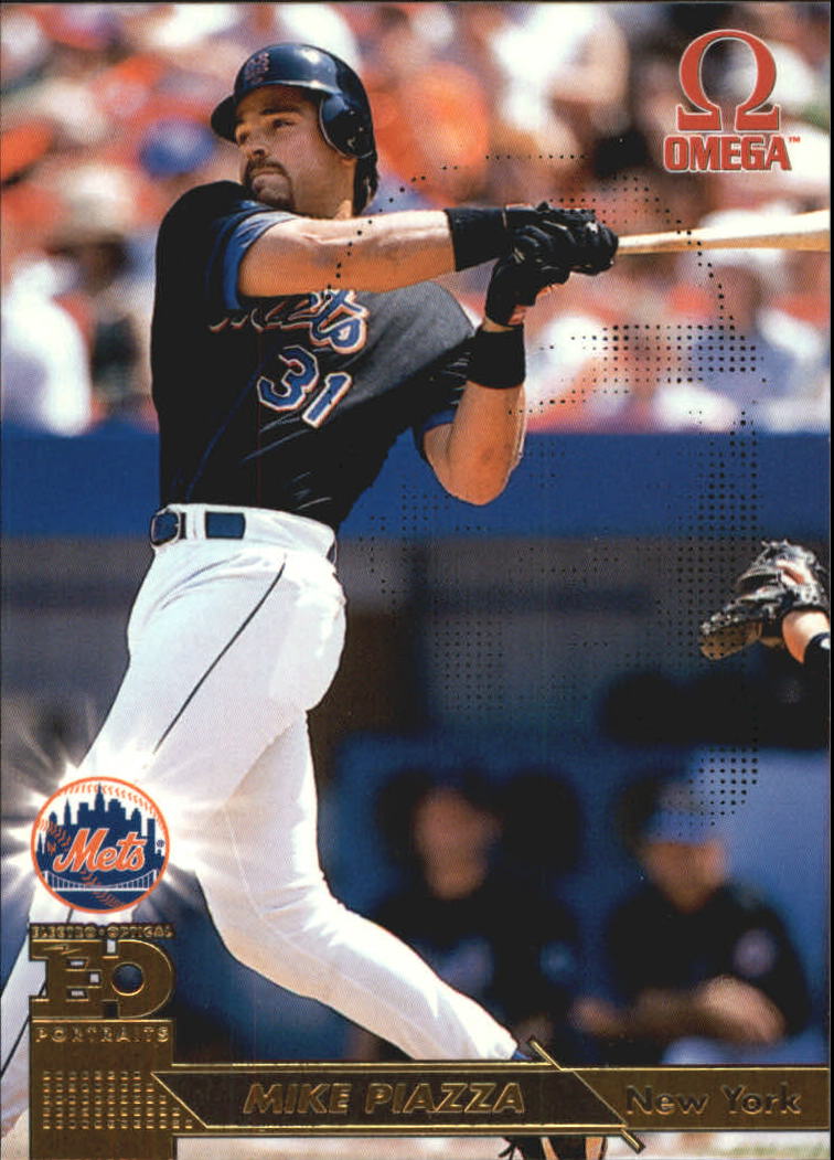 1998 Pacific Omega EO Portraits #17 Mike Piazza