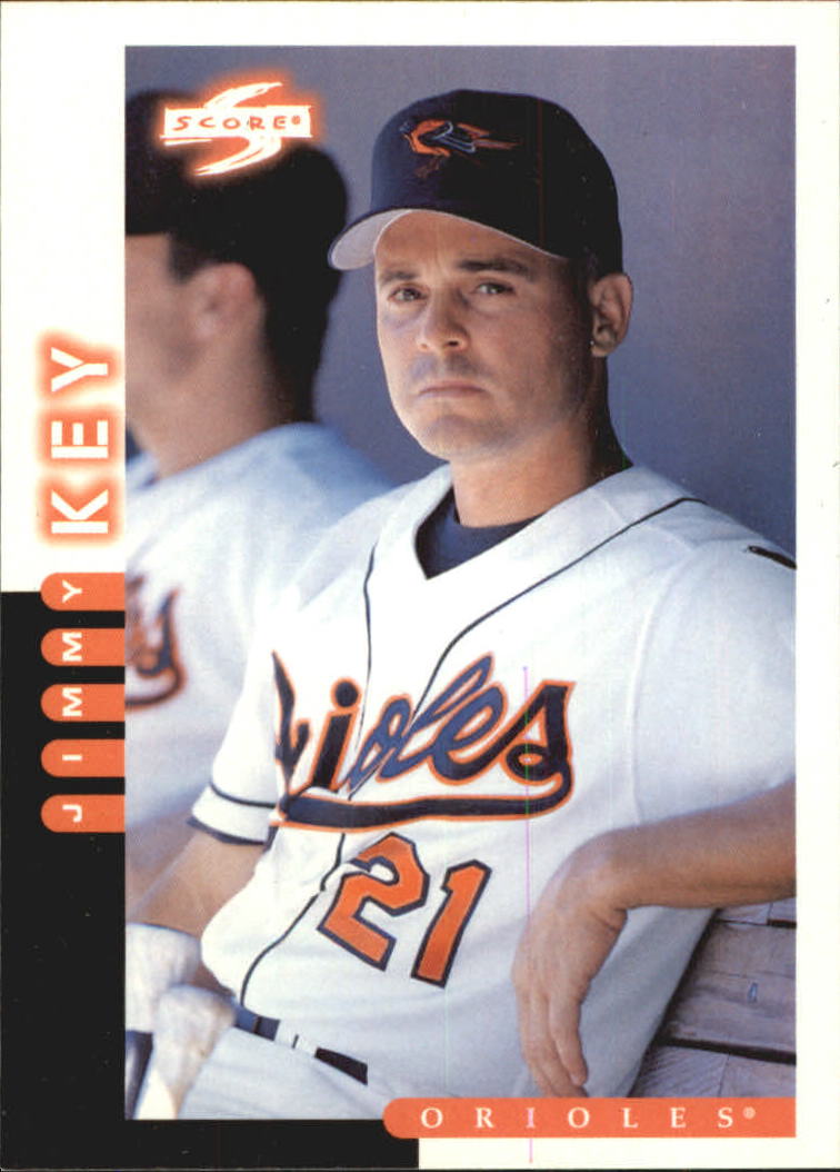 1998 Score #37 Jimmy Key - Baltimore Orioles - NM-MT
