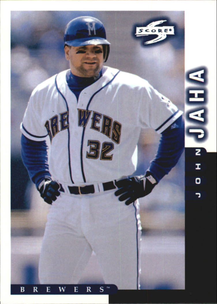 1996 Milwaukee Brewers Police - [Base] #32 - John Jaha