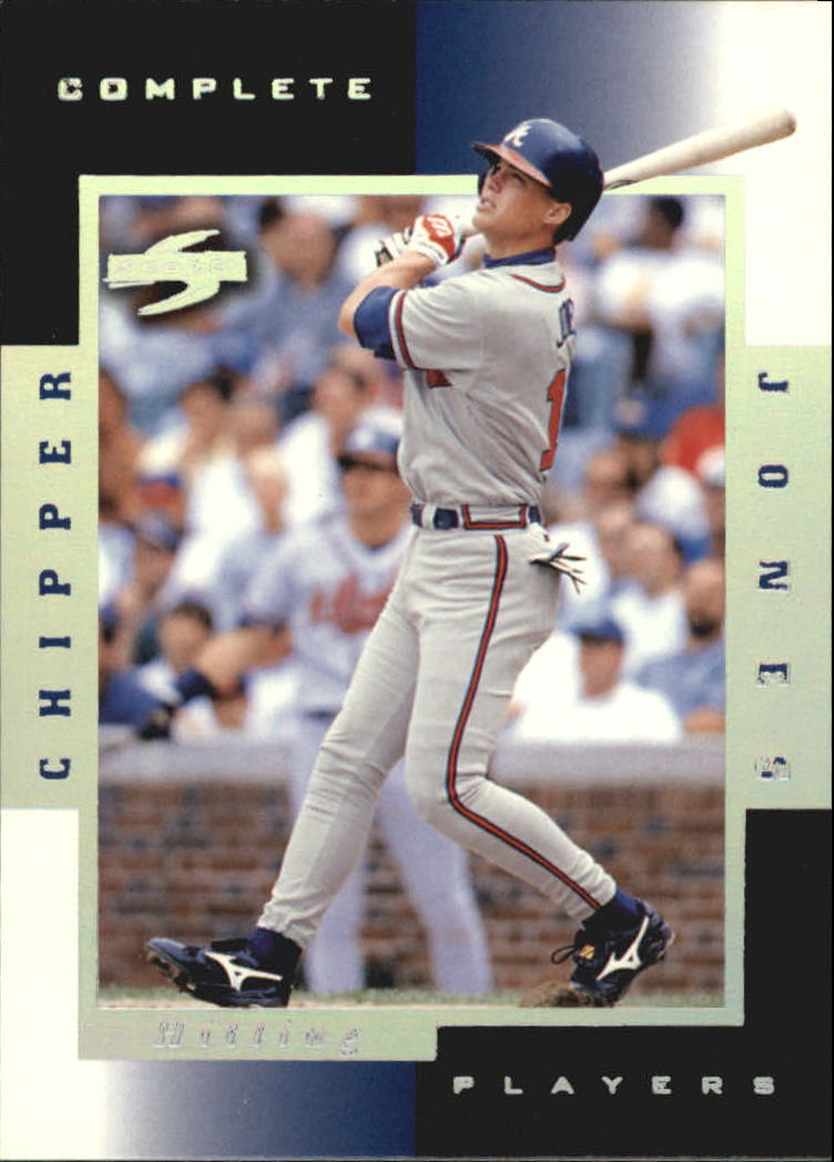 1998 Score Rookie Traded Complete Players #9B Chipper Jones