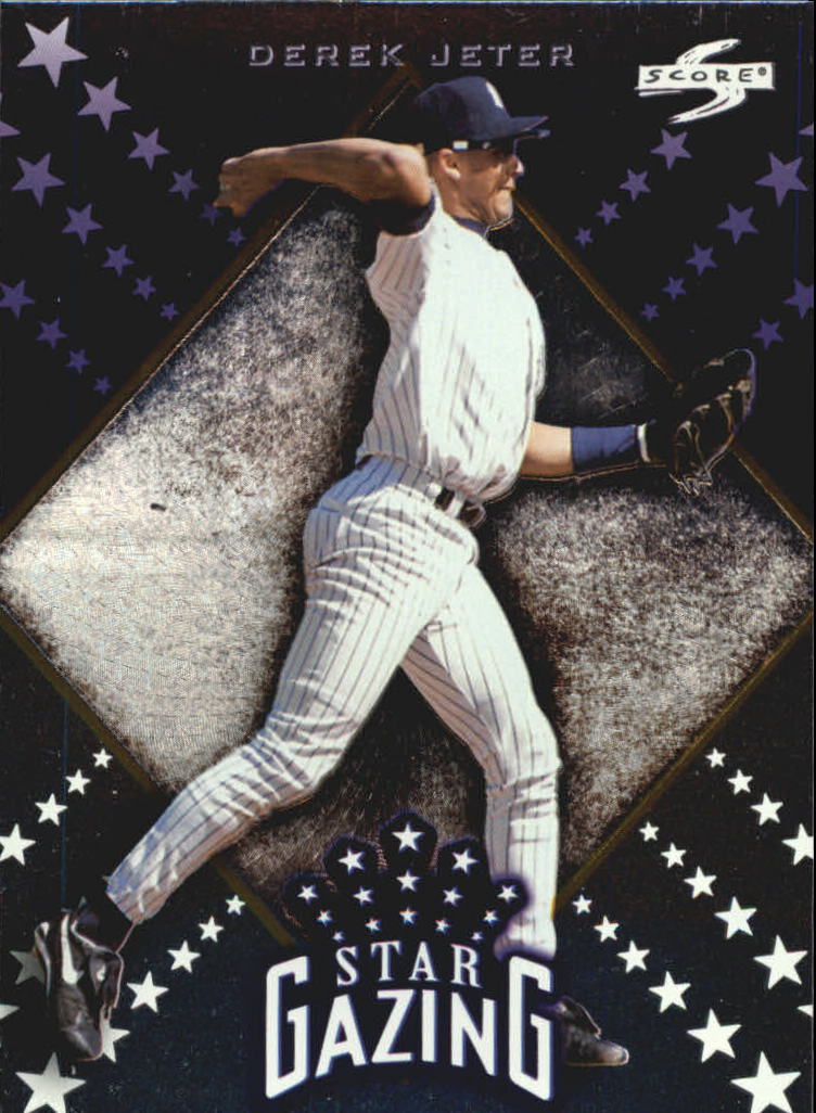 1998 Score Rookie Traded Star Gazing #8 Derek Jeter