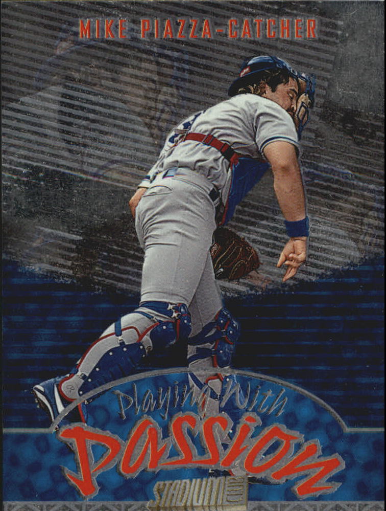 Mike Piazza 1998 Skybox Dugout Axcess #125 Los Angeles Dodgers