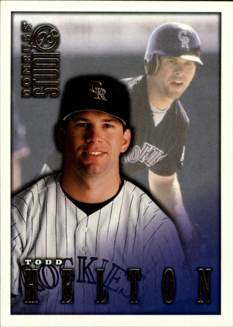 1998 Studio #63 Todd Helton