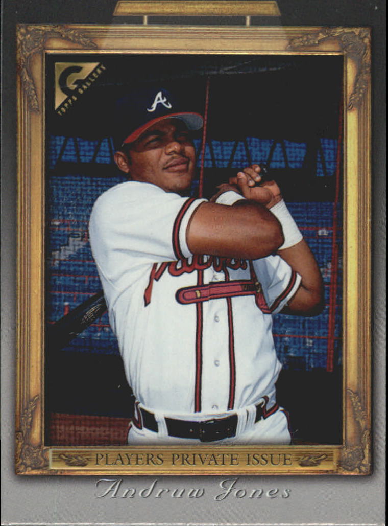 1998 Topps Gallery Player's Private Issue #1 Andruw Jones