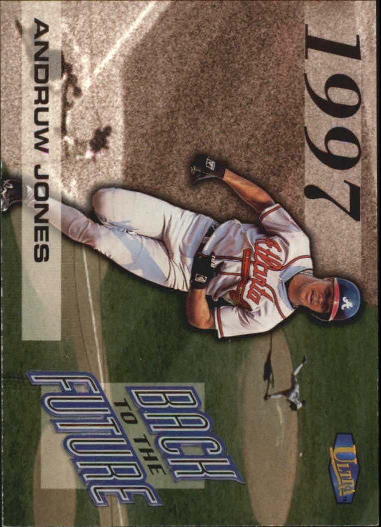 1998 Ultra Back to the Future #1 Andruw Jones