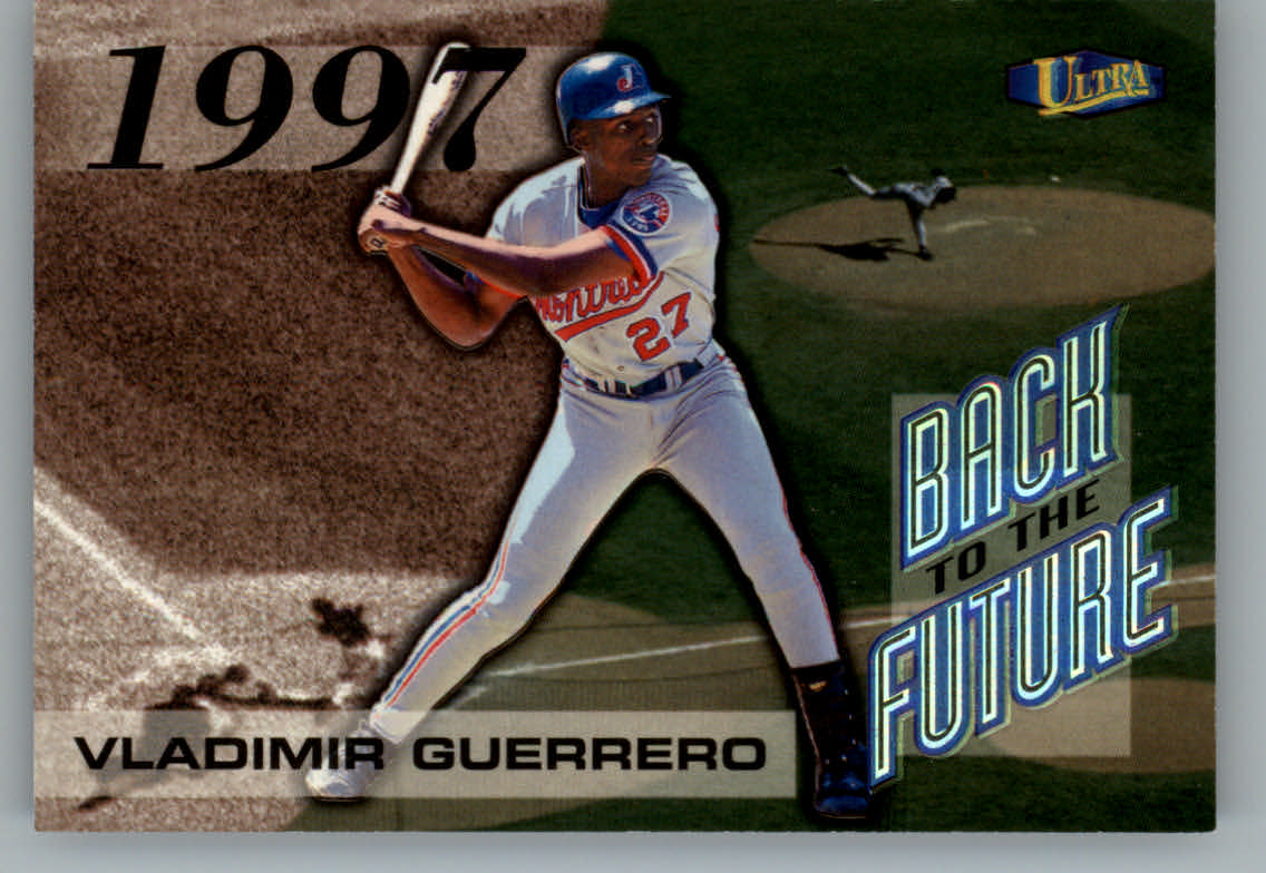 1998 Ultra Back to the Future #10 Vladimir Guerrero