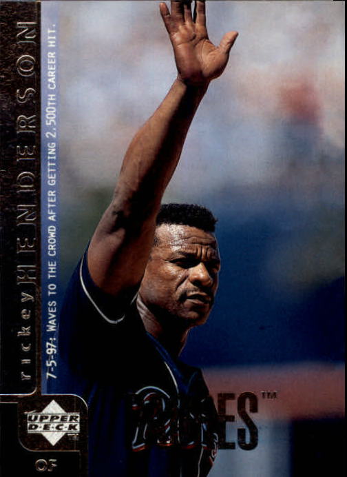 1998 Upper Deck #211 Rickey Henderson