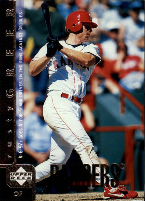 1998 Upper Deck #235 Rusty Greer