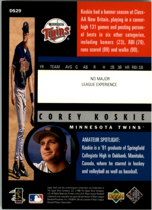 A0522- 1998 Upper Deck BB Verschiedene Einsatz Karten -du Pick- 15 + Kostenlose - Bild 43 von 95