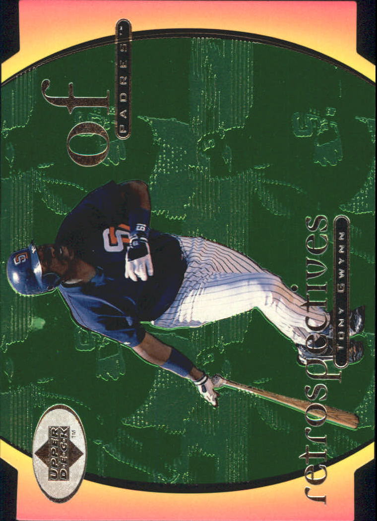 Tony Gwynn 1998 Upper Deck Prime Nine Series Mint Card #PN44